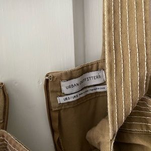 urban outfitters brown paper bag dress